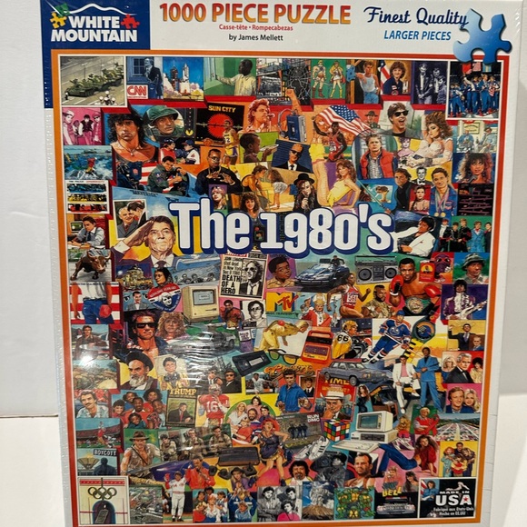 White Mountain Games White Mountain Puzzle The 98s New Poshmark